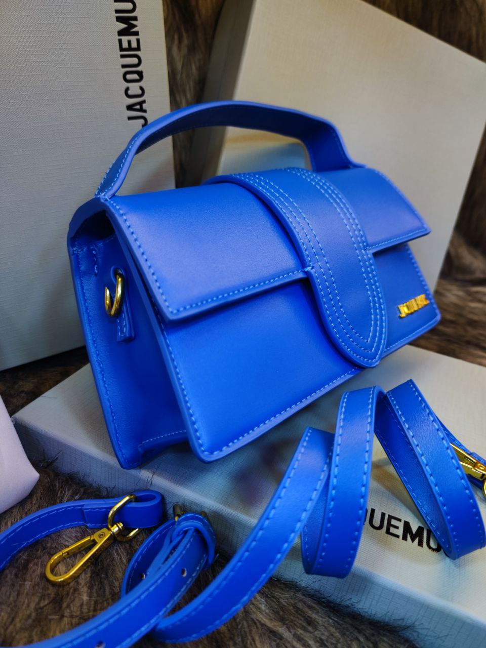 J@CQUEMUS BLUE LE BAMBINO LONG