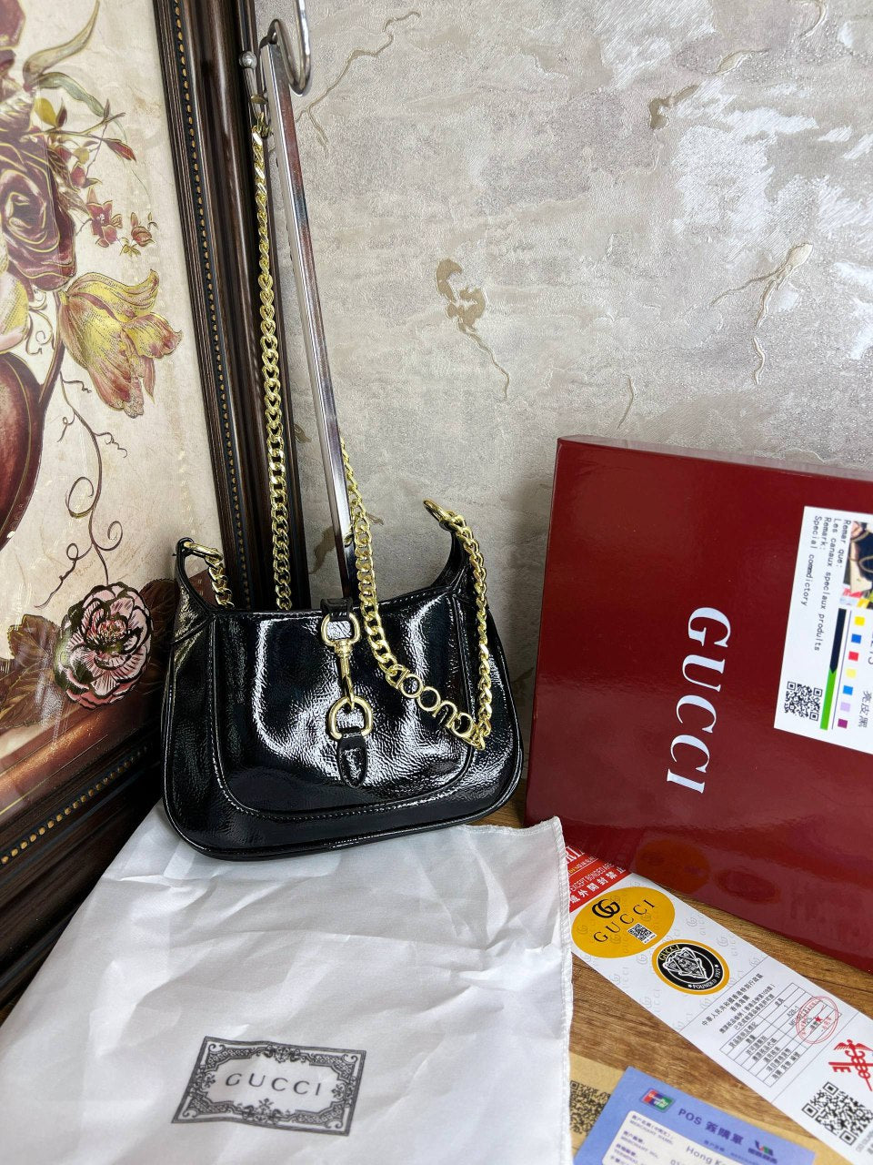Sac GG Jackie Notte mini format