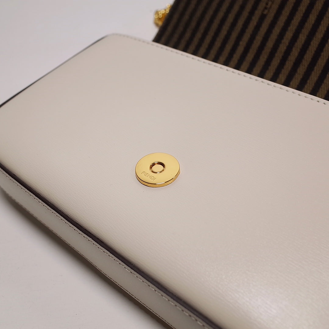FÊNDÎ FF logo crossbody bag