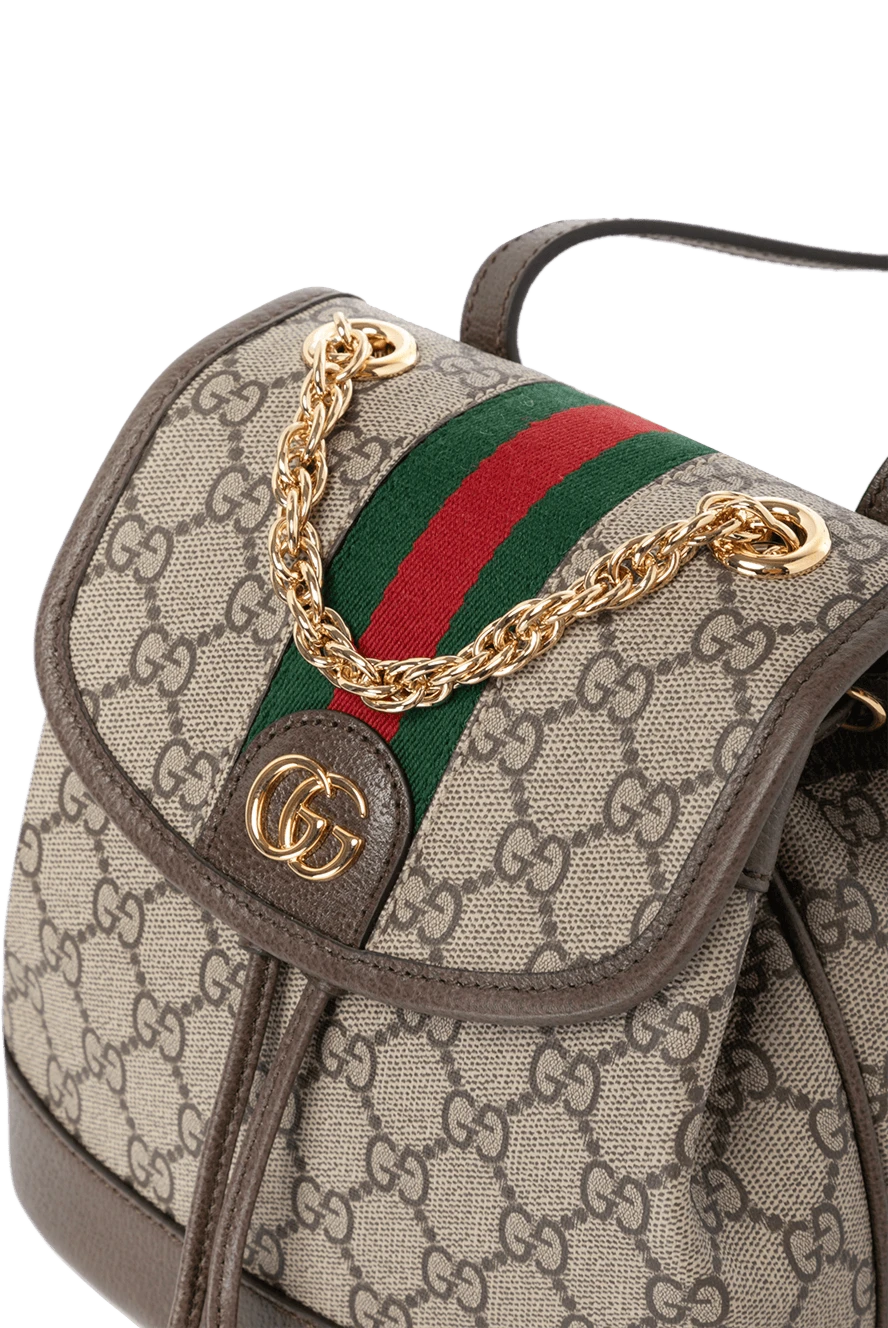 GG Sac à dos Mini Ophidia en tissu suprême GG