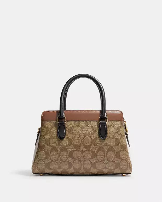 Co@ch Mini Cabas Darcie En Toile Exclusive Color Block