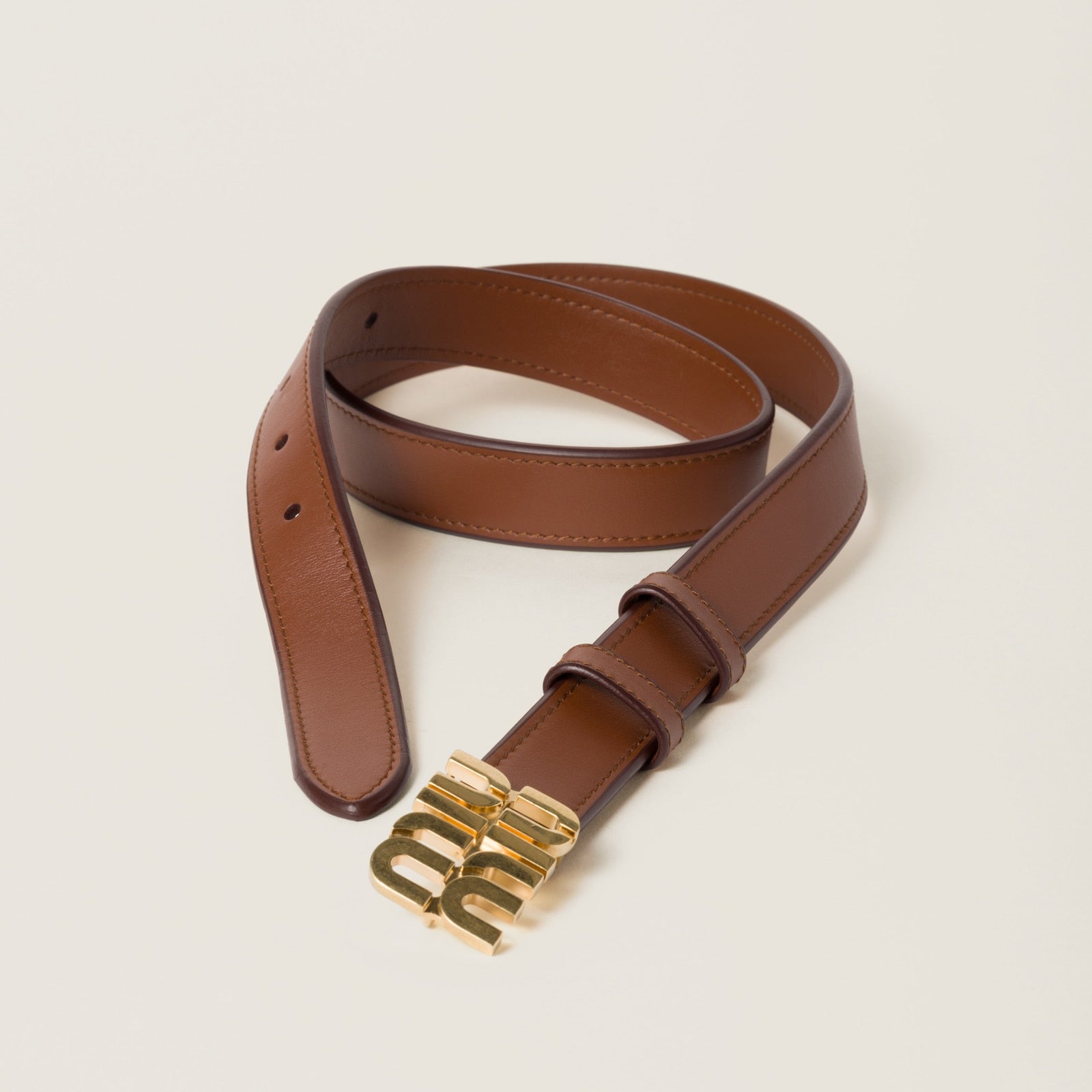 MIÛ MIÜ Ceinture, Marron