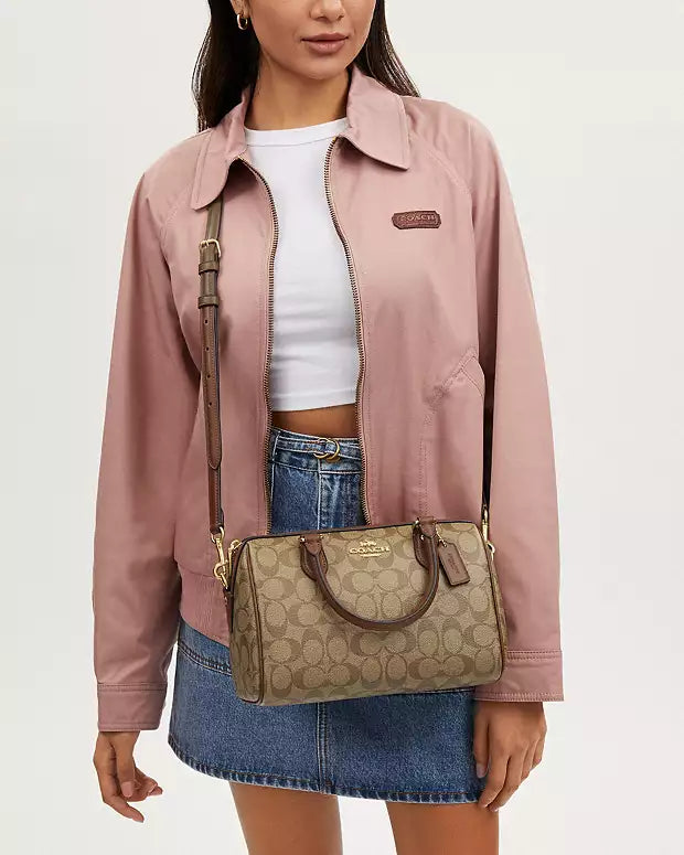 Co@ch Sac Satchel Rowan En Toile Exclusive