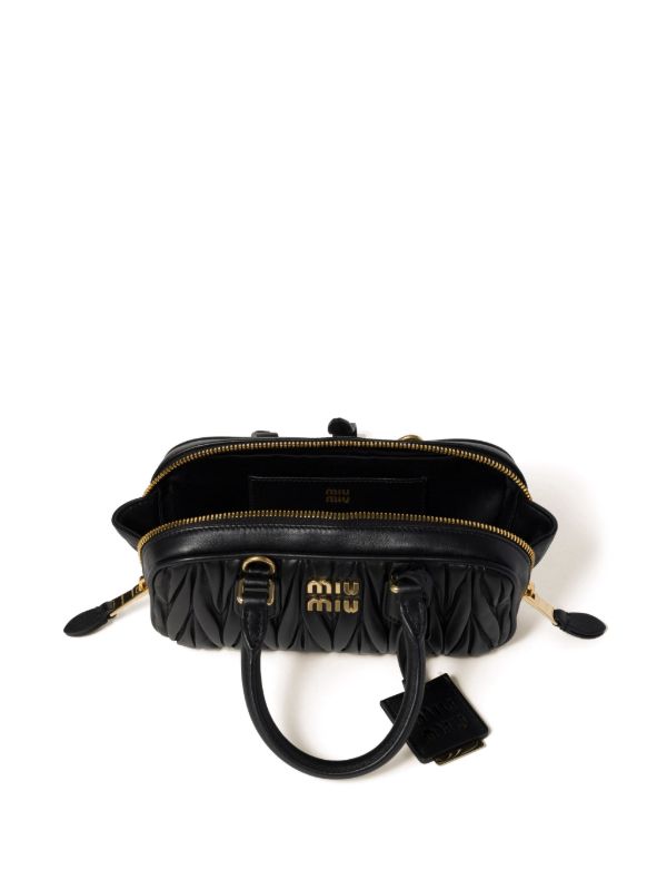 MIÛ MIÛ 
mini sac Arcadie à design matelassé