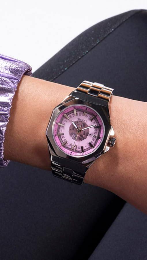 Montre-bracelet argentée Guess pour femme - GW0551L1 | Timekeepers NG