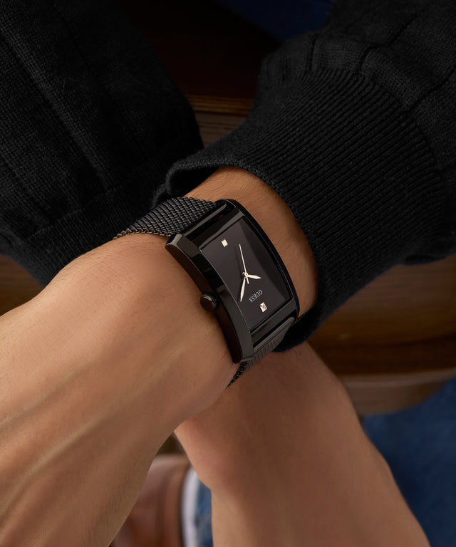 Montre analogique noire pour homme GUESS