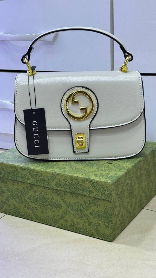 GG Sac à main Blondie Blanc