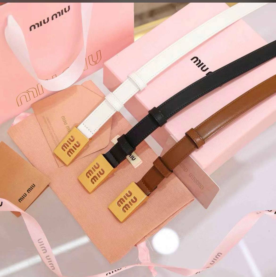 CEINTURE MIU MIU – BELT
