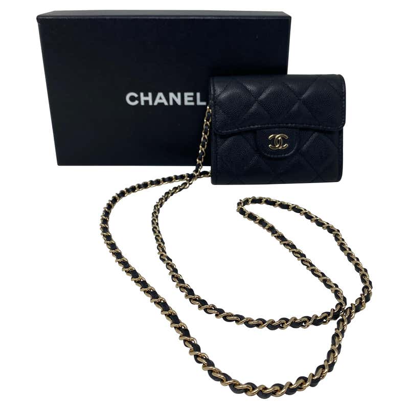 Ch@nel Black Mini Mini Crossbody Bag