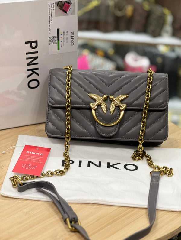 Pinkô Mini Love Bag One Chevron