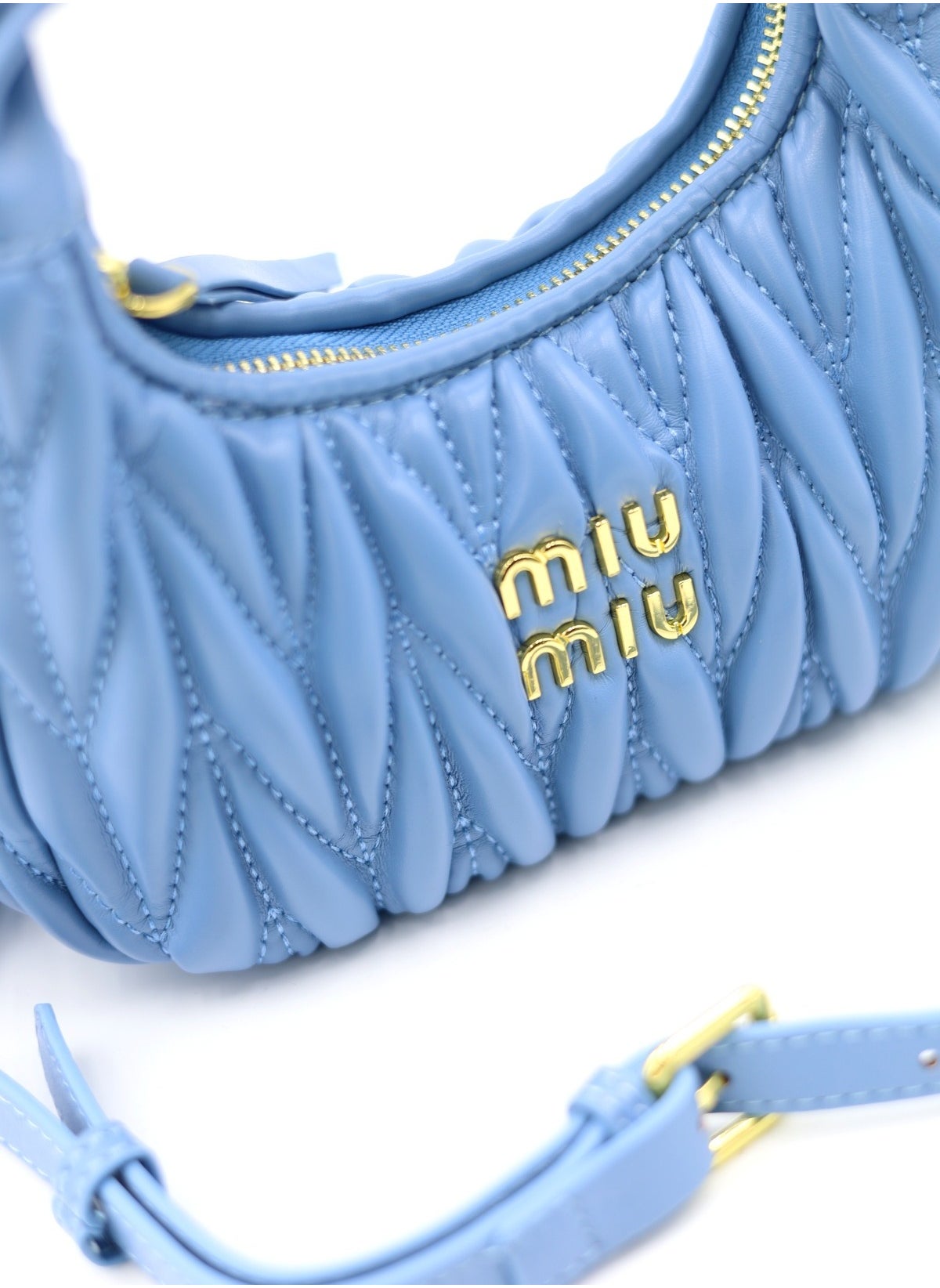 MIÛ MIÜ Sac à bandoulière Hobo nappa Miu Wonder