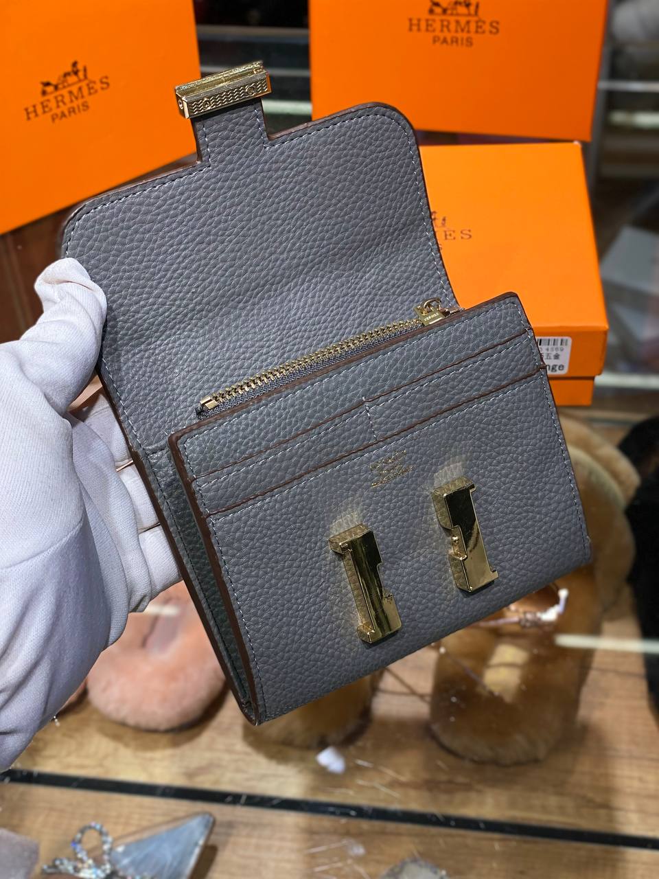 HRMS Constance Slim wallet