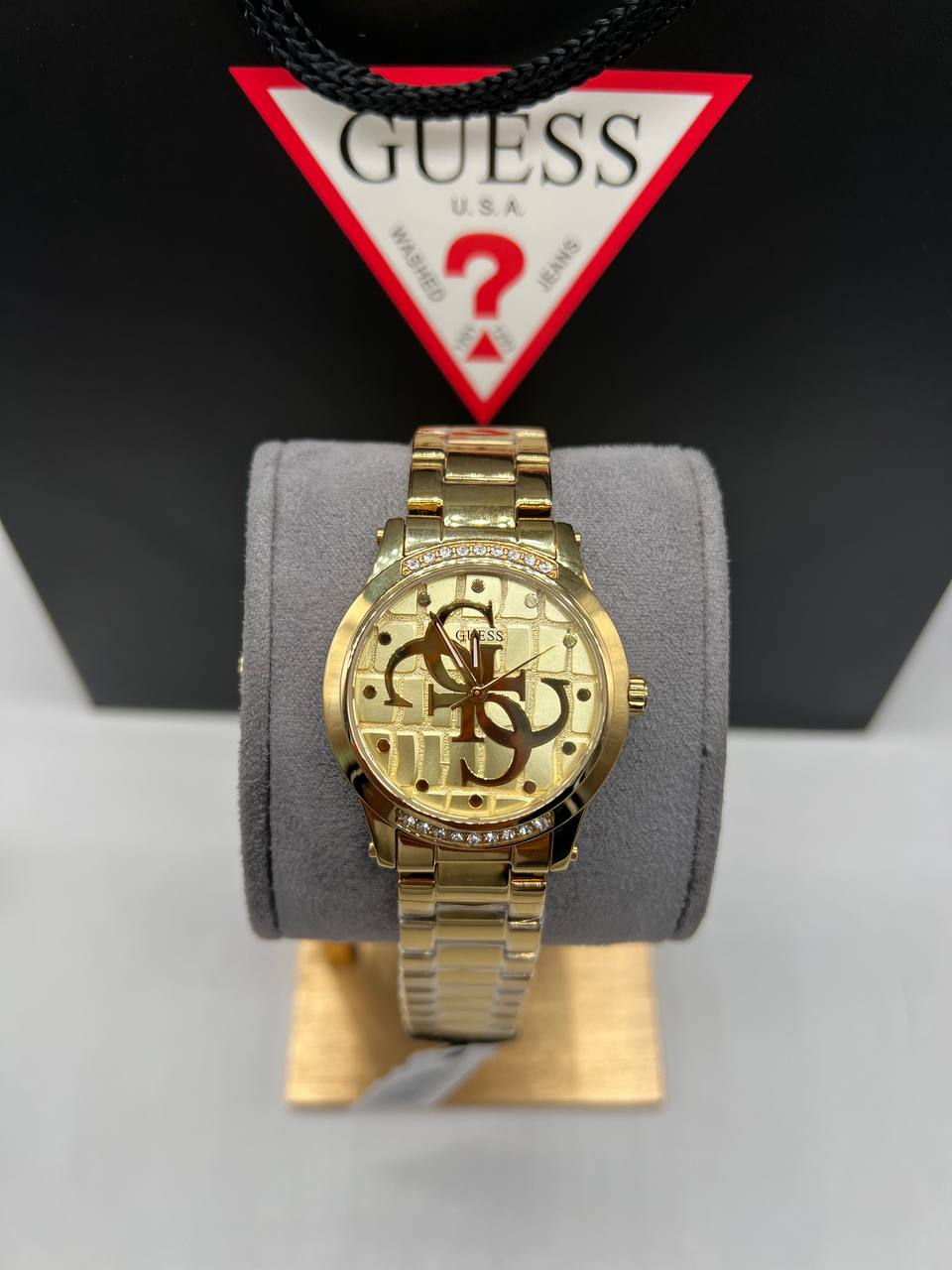 Montre Guess Annette en Acier et PVD Doré,GW0861L2