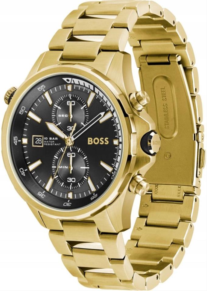 Montre Hugô Bôss Globetrotter Chronographe Pour Homme - 1513932