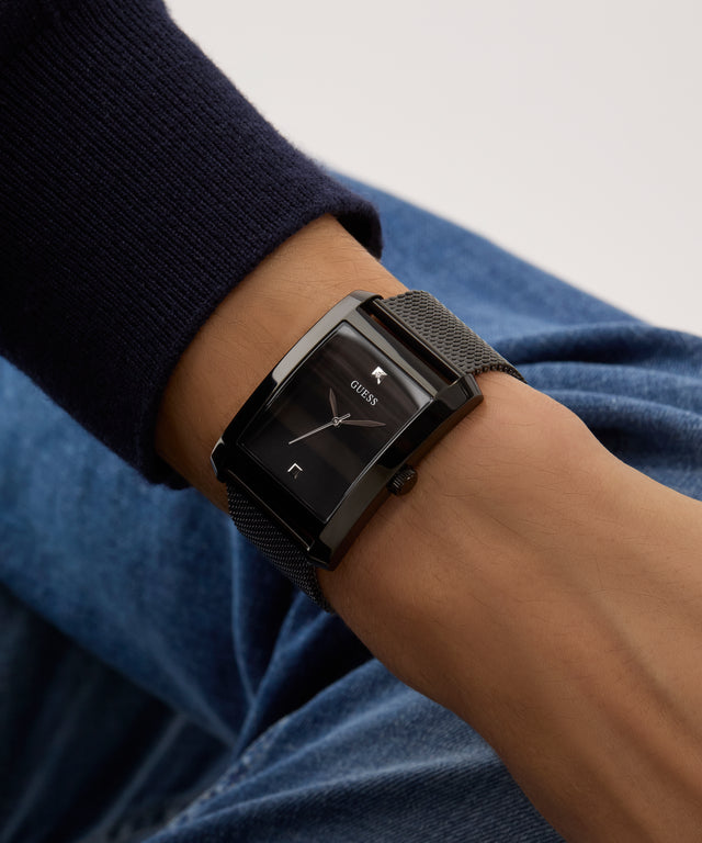 Montre analogique noire pour homme GUESS