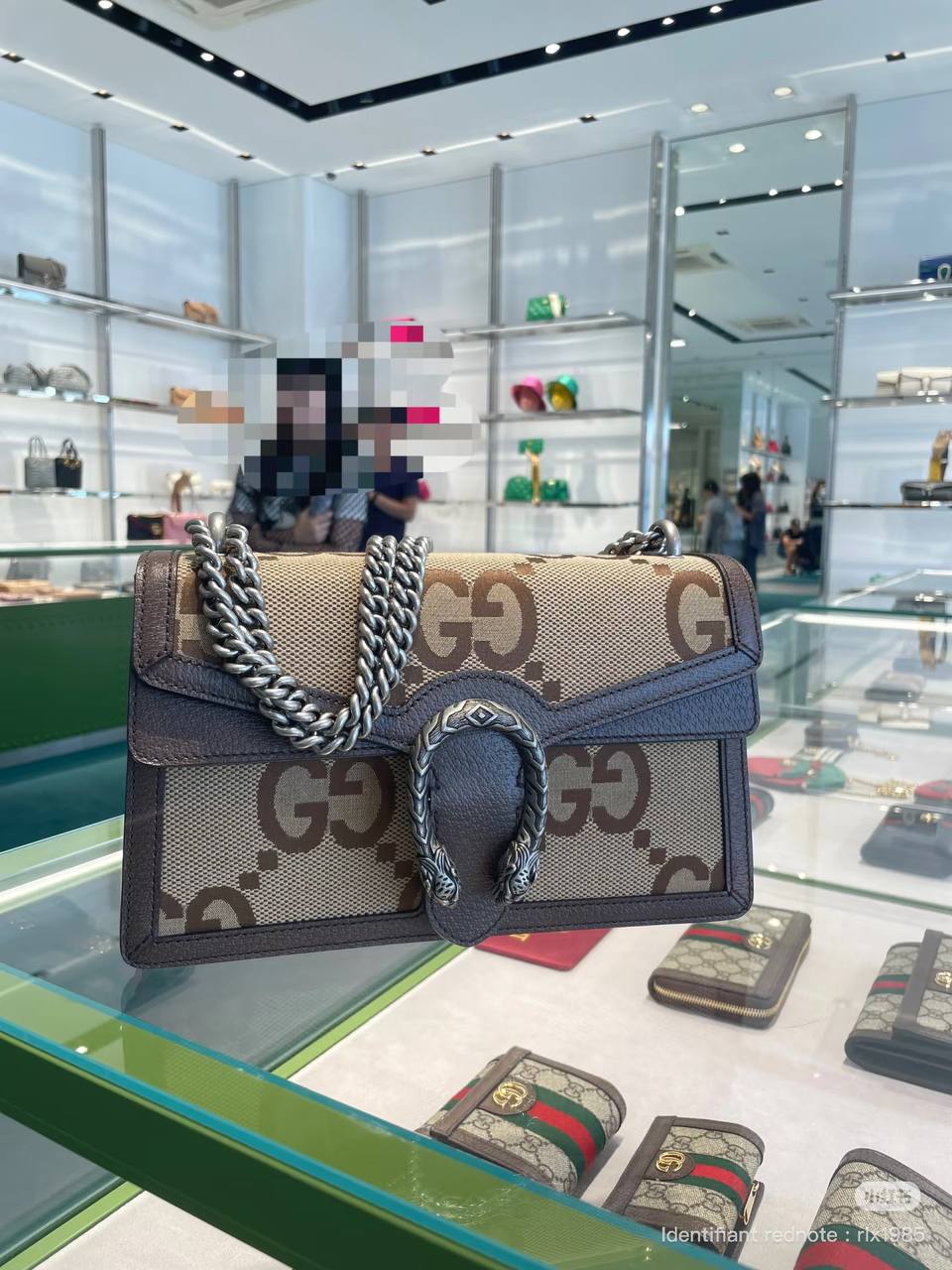 GG
Sac à main Dionysus 
Marron