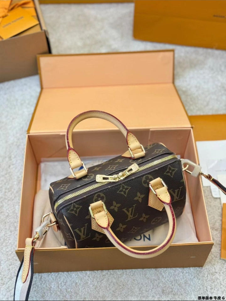 Sac Speedy Bandoulière 20 en cuir