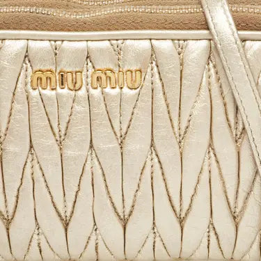 MIÛ MIÜ 
Sac à main, Doré
