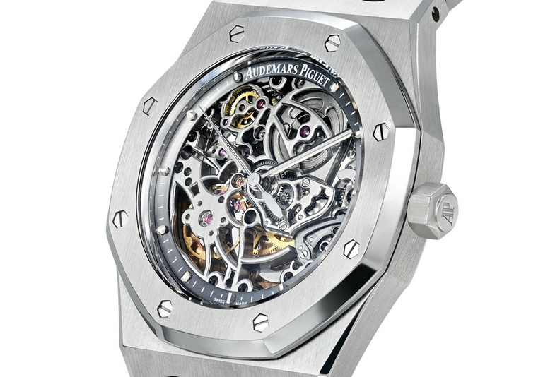 Audemars Piguet Royal Oak Openworked 39mm Steel Skeleton Dial 15305ST