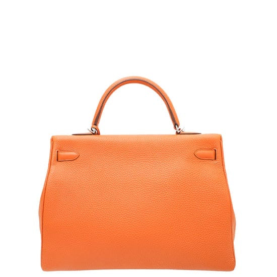 SAC HRMS KELLY RETOURNE ORANGE