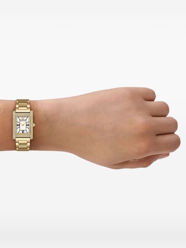 Emporio Armani Montre en acier inoxydable 22 mm