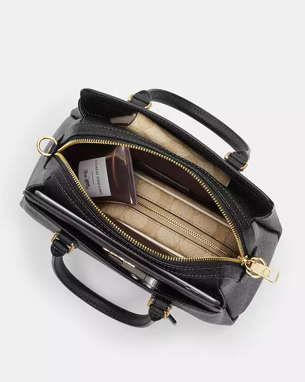 Co@ch Mini Cabas Darcie En Toile Exclusive Color Block