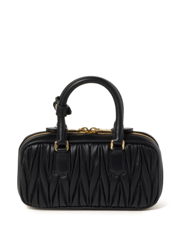 MIÛ MIÛ 
mini sac Arcadie à design matelassé