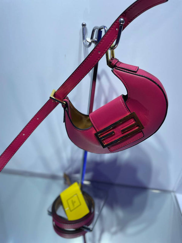 FÊNDÏ Mini Sac À Bandoulière En Rose