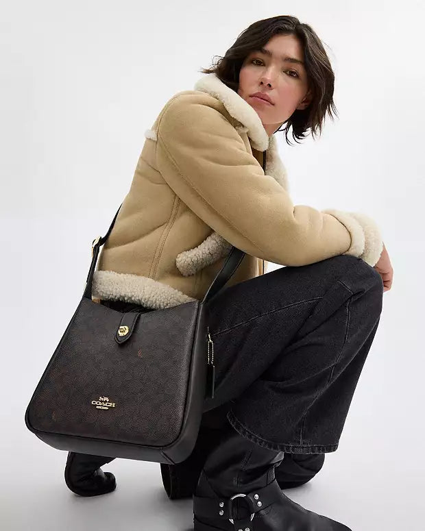 Co@ch Hadley Convertible Crossbody In Signature Canvas