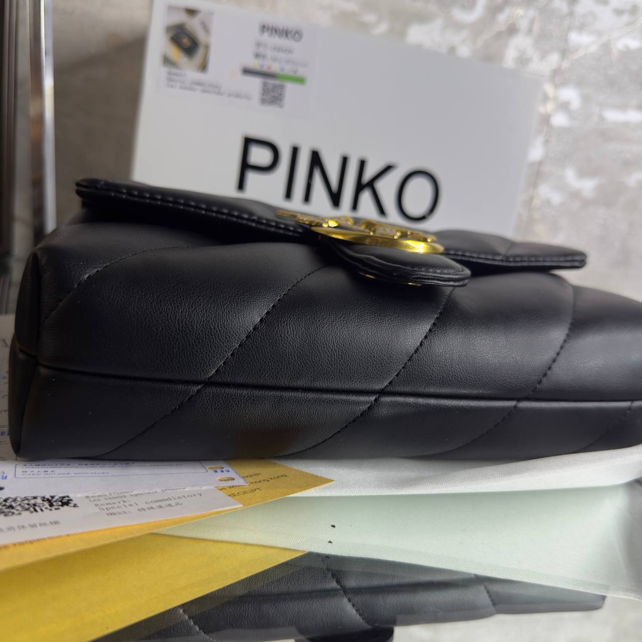 PÏNKÔ 
sac porté épaule Big Love Puff