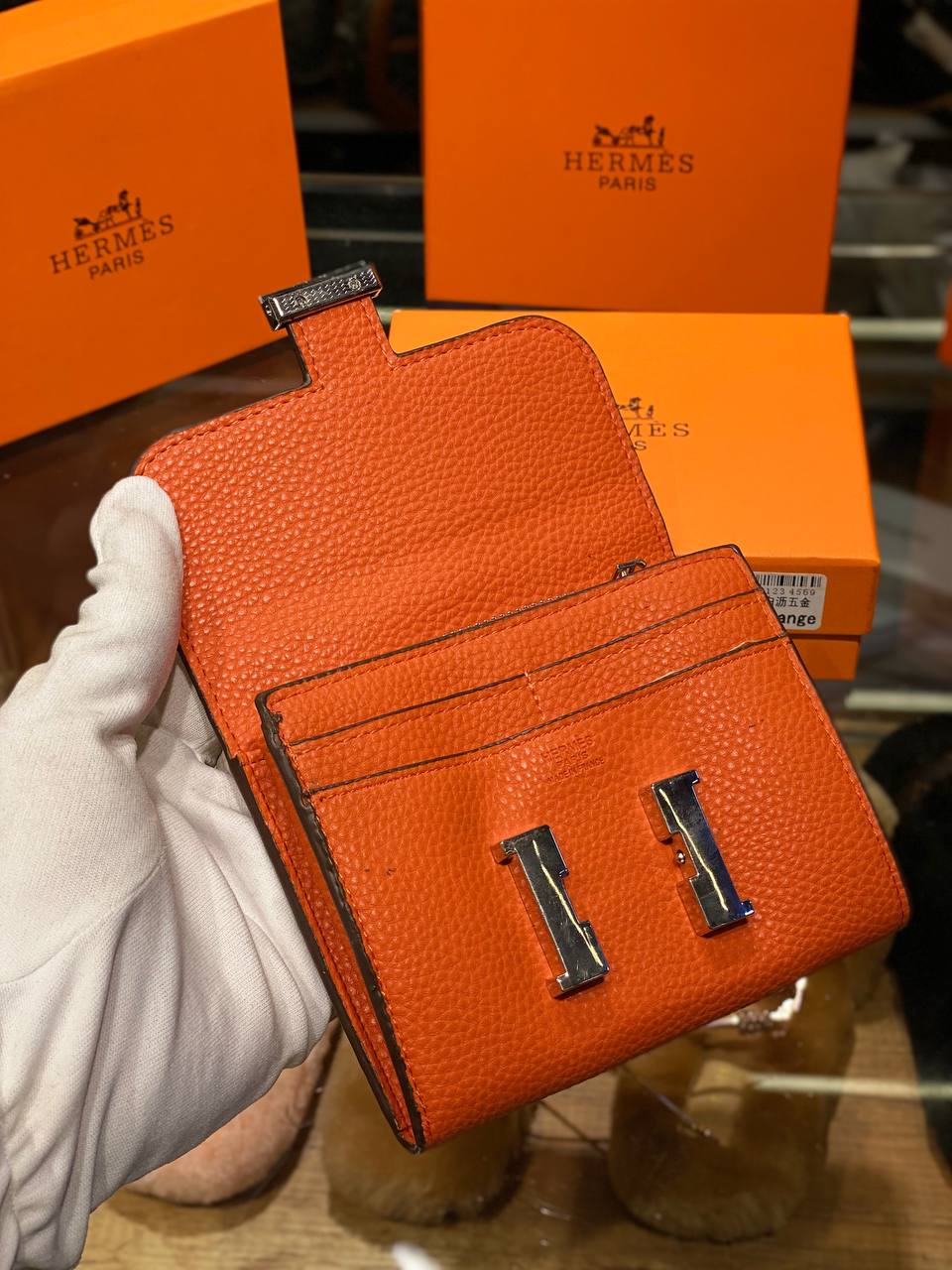 HRMS Constance Slim wallet