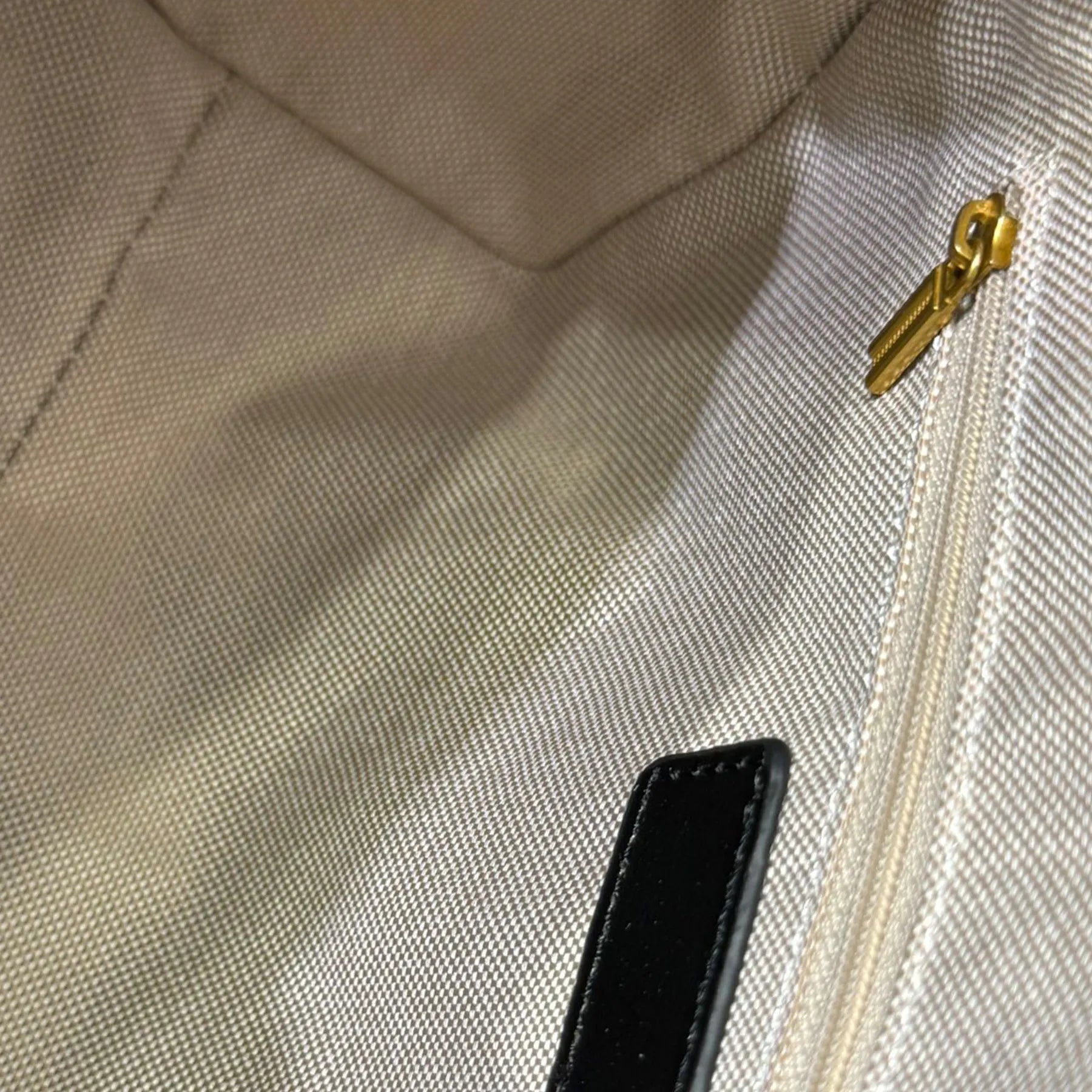 Sac à bandoulière réglable Noir - Grande capacité, finitions dorées