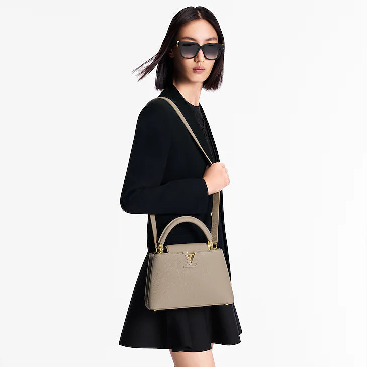 LV Sac Capucines BB En cuir