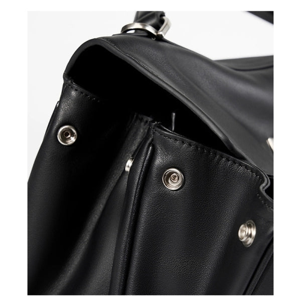 Bâlencïagâ Sac À Main Rodeo Moyen Avec Un Charm pour Femme en Noir