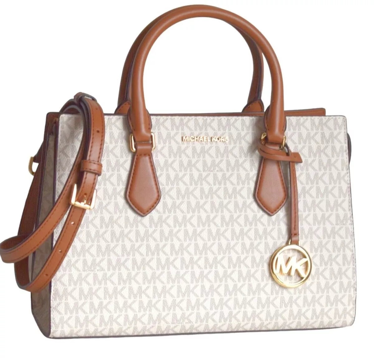 MK Sac Femme Bag SHEILA MD ZIP SACOCHE vanille