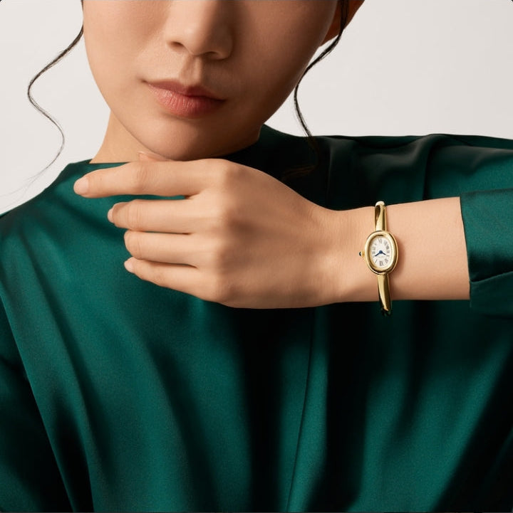Montre Baignoire De Cartier Doré