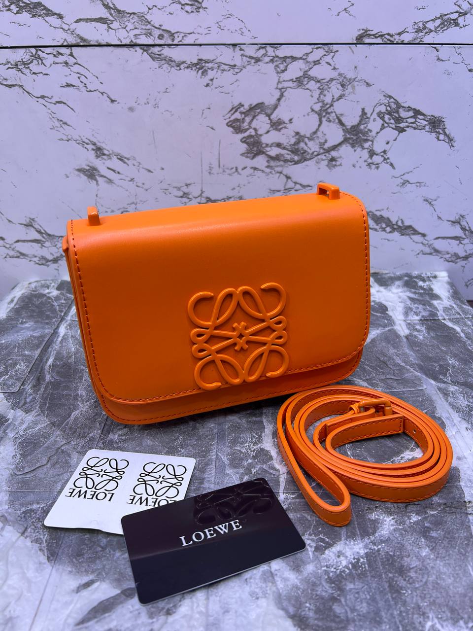 Lôëwe 
goya small shoulder bag - orange