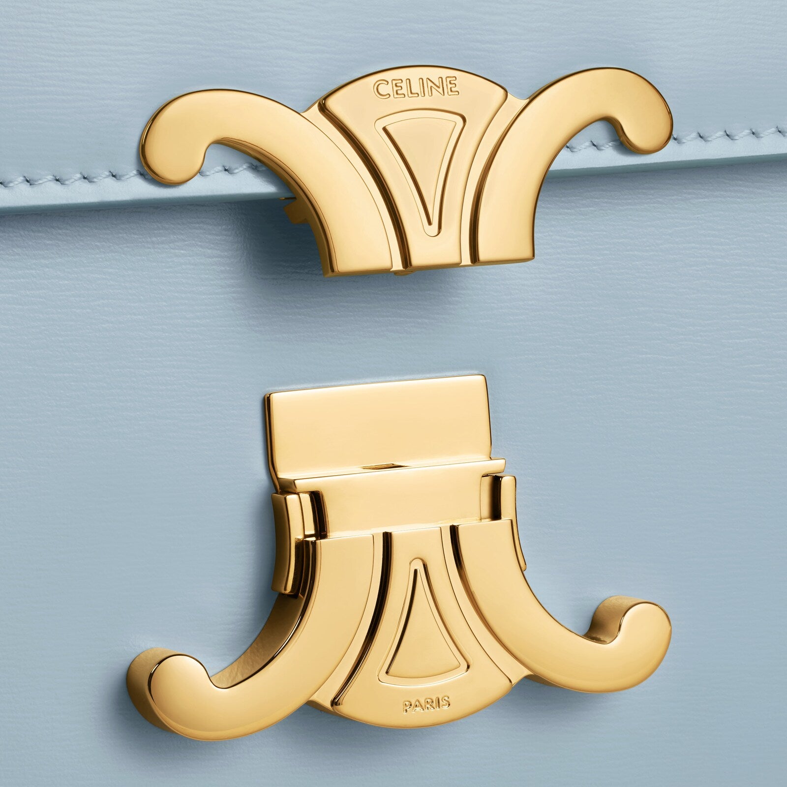 Cêlinë Teen Triomphe Bag in shiny calfskin