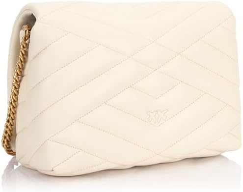 Pïnkô Women Love Click Puff Classic Sheep Nappa Puzzle Quilt Bag
