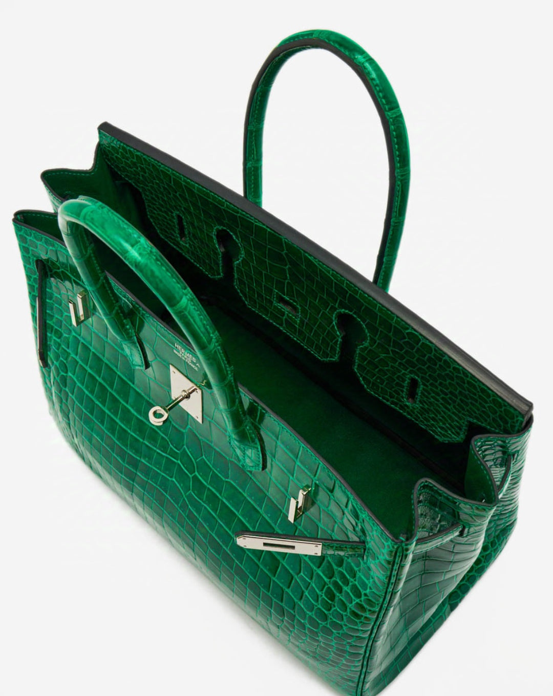 BIRKIN 35 HRMS CROCO VERT