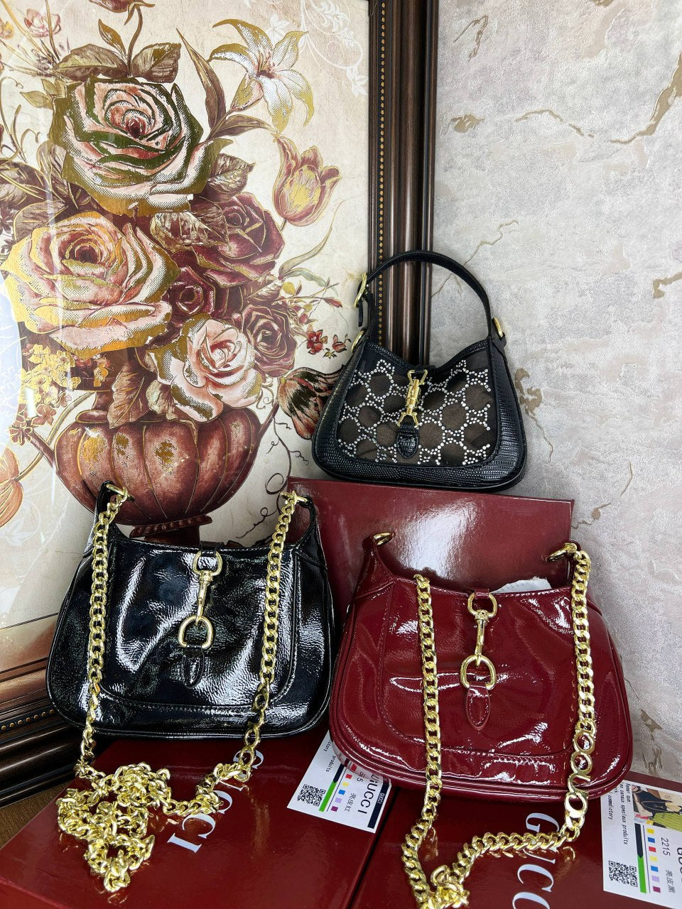Sac GG Jackie Notte mini format
