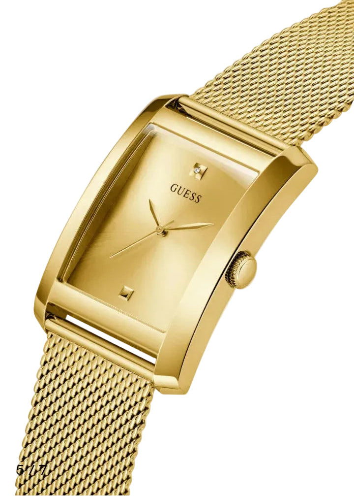 Montre Guess analogique dorée pour homme