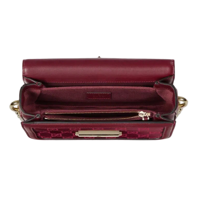 Sac bandoulière GG Go Small – Rouge Ancora Rouge