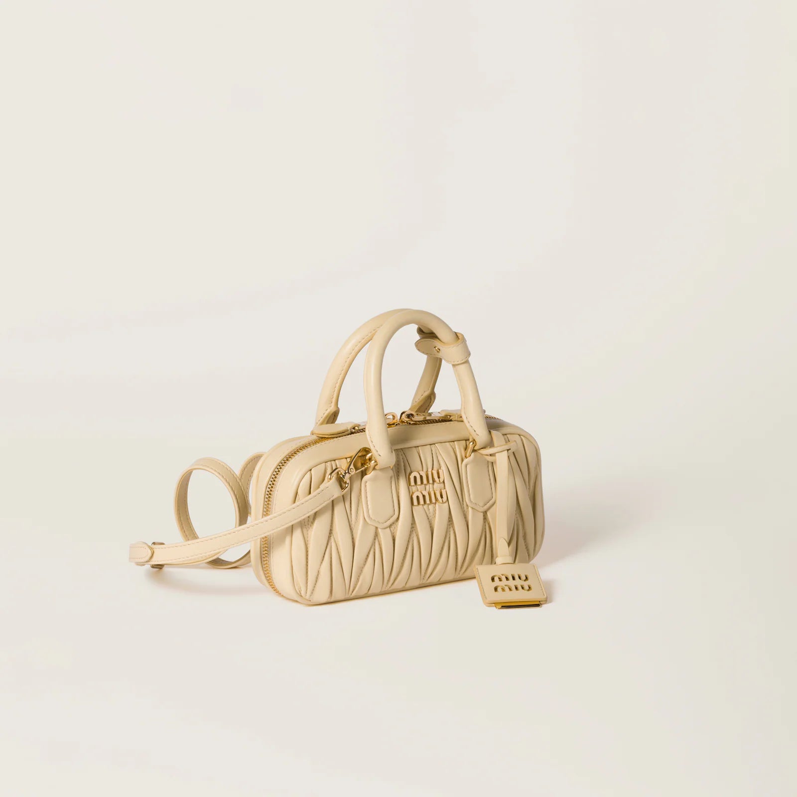 MIÛ MIÜ Mini sac Arcadie nappa matelassé