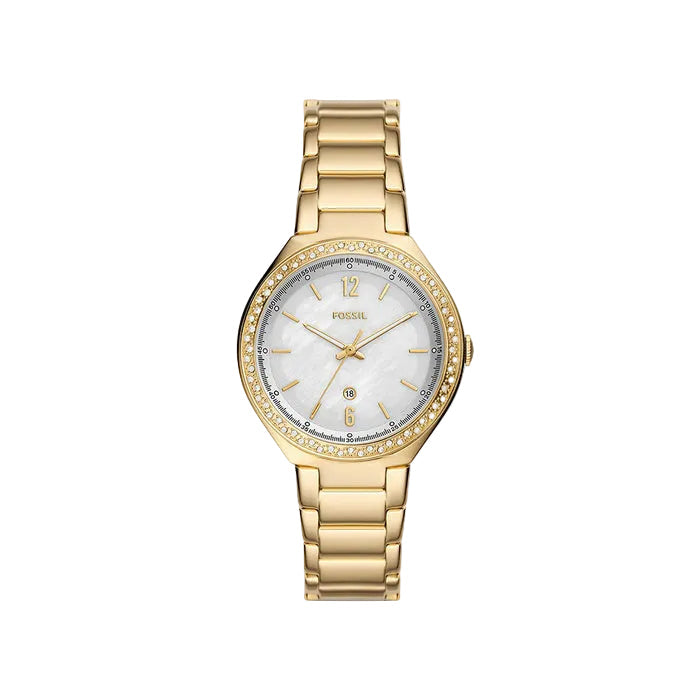 Montre pour femme Fossil Ashtyn en acier inoxydable doré - BQ3842