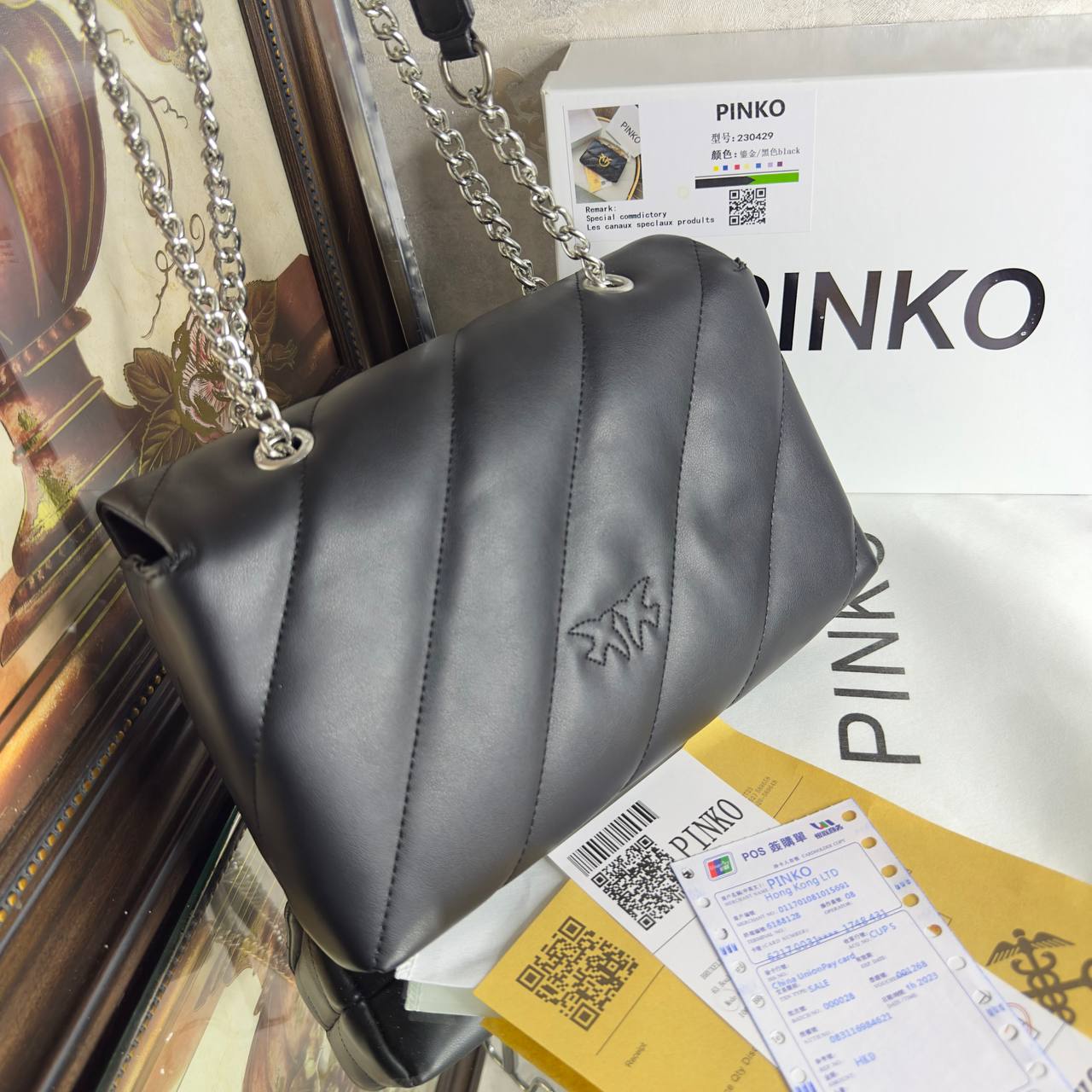 Pïnkô 
Pïnkô 'Love Big Puff' Crossbody Bag