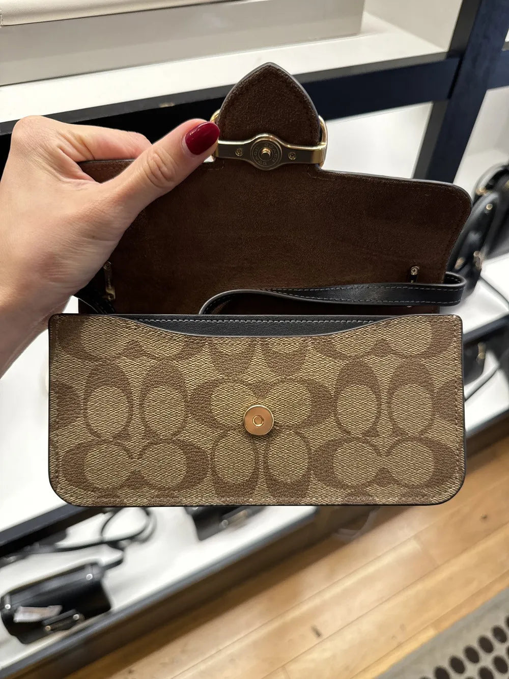 Co@ch Sac épaule Morgan En Toile Exclusive Color Block