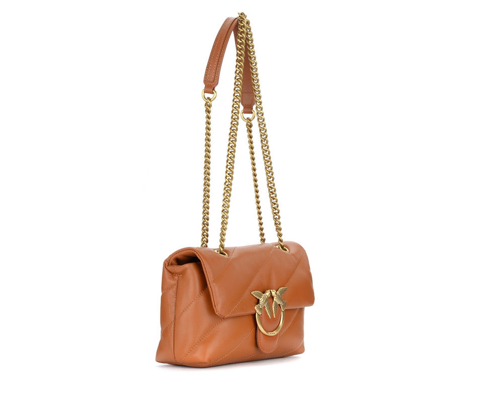 Pïnkô Bolsa Mini Love Bag Puff de piel