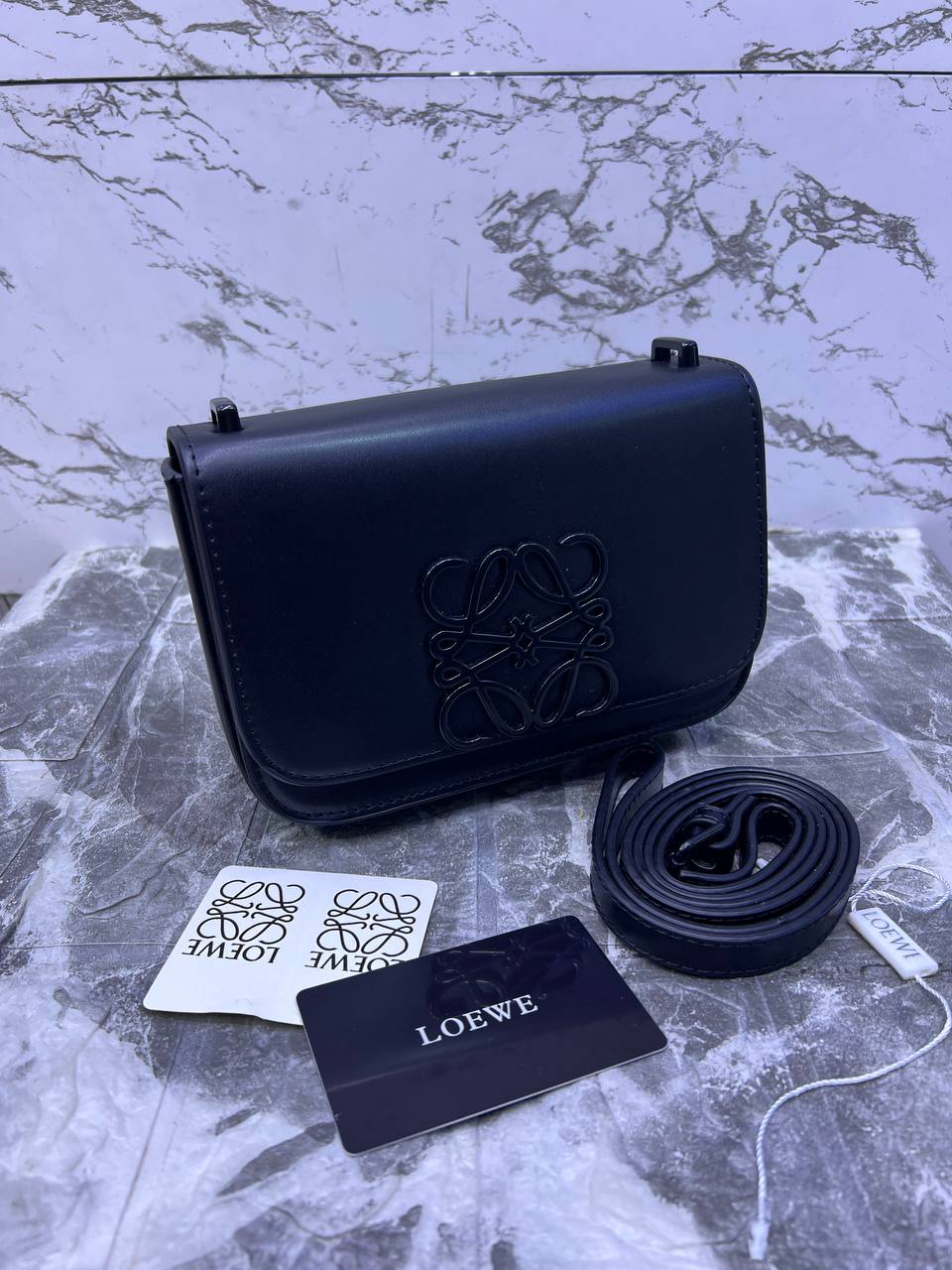 LÔËWE
Small Goya Crossbody Bag All Black
