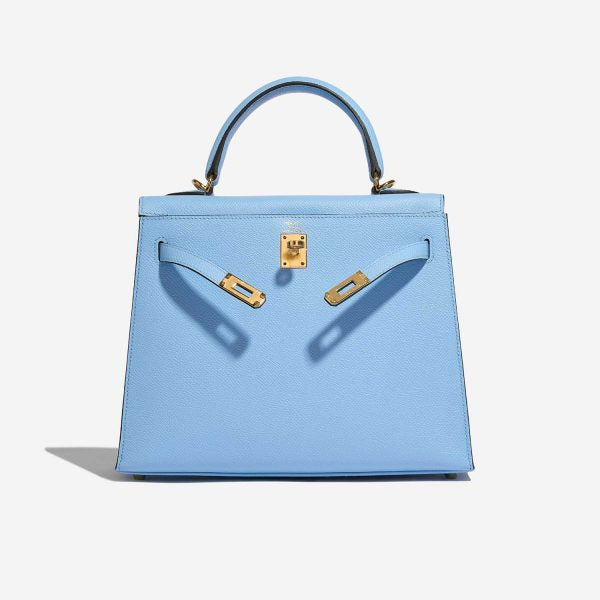 HRMS
Kelly 28 Epsom Bleu Céleste